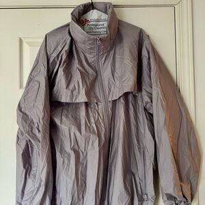 Uniqlo Gray Windbreaker Jacket